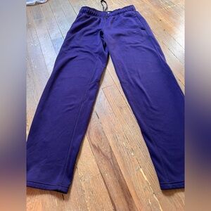 Purple Nike Sweat Pants Women’s Small